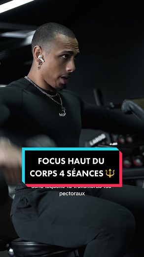 Planifie 4 séances de musculation haut du corps 🔱
