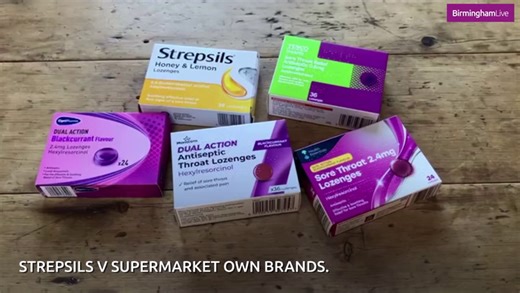 Comparing Throat Lozenges