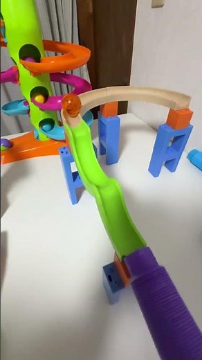 Marble Run ☆ Fun indoor marble run⑦
