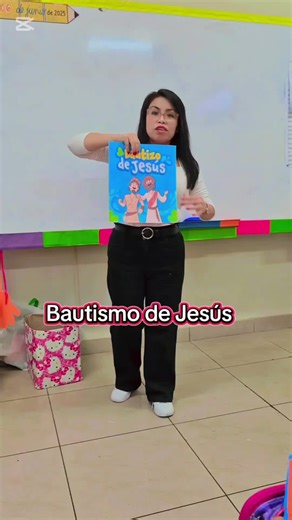 Historia del Bautismo de Jesús para Niños