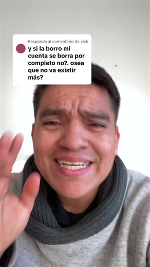 ¿Borrar mi cuenta es para siempre? Respuesta a @vick