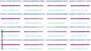 Animation alphabet. Animation letters. Alphabet letters.