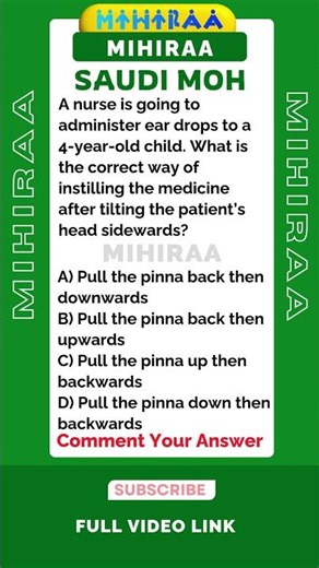 SAUDI MOH Q&A 4 | Mihiraa #MOH #PrometricsExam #mihiraa