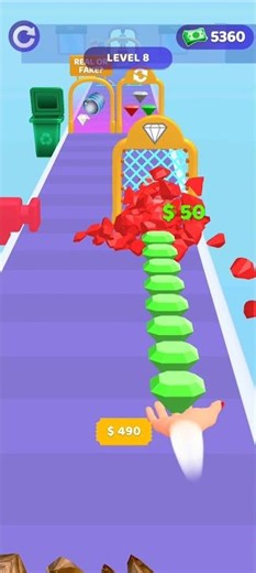 gem stack gameplay 😍 #gemstack #gems #gaming #trending #viral