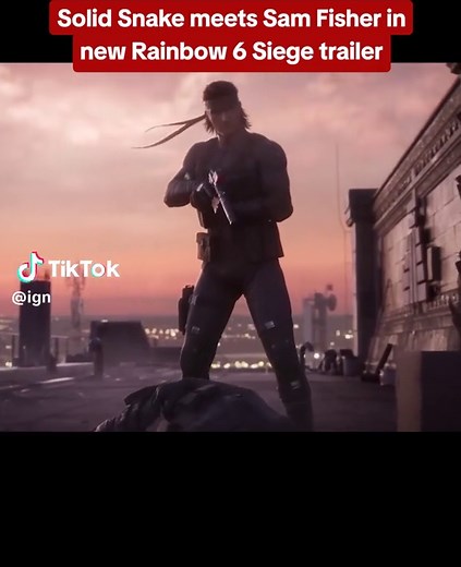 Solid Snake and Sam Fisher Unite in Rainbow 6 Siege Trailer