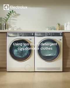 Why should we care for what we wear?​ Overwashing leaves harmful residue on our clothes and in our waterways. To lessen the load on our environment, we designed SensorWash technology to automatically adjust the wash cycle according to each load’s level of soil — eliminating the risk of using too much detergent. ​ ​ Find the right washer for your household here: https://bit.ly/3JDxFdx​ #Electrolux #Care #Washers | Electrolux
