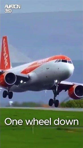 Boeing 737 Fights Crosswind and Goes Around ✈️ #boeing #aviation #airbus #planespotting