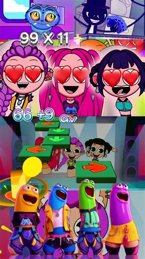 Poppy Playtime Opera Kitten Sprunki Remix 6🔥| FNF K-pop Demon Hunters🚀 #shorts #fnf #kpop #sleepwell