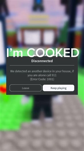 I got Error Code 1001…