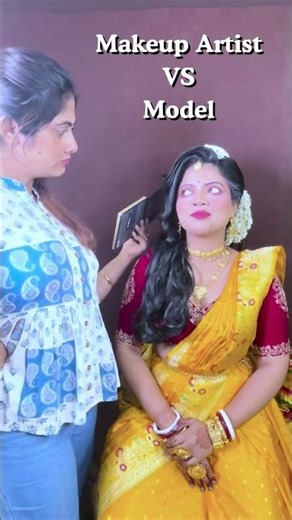 Makeup Artist VS Model 😂 | Funny Makeup Reel | Sumi’s Makeup Zone