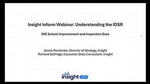 Insight Inform's Understanding the IDSR Webinar