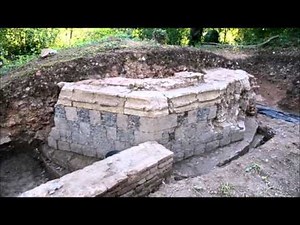 Sondage archéologique sur le site du château d'Eaucourt-sur-Somme (France) - Août 2015