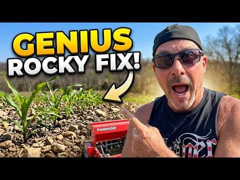You Don't NEED a NO TILL planter! Planting Corn & Soybean Food Plots in the Rocky Ozarks!