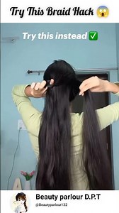 Try This Braid Hack 😱🌸😍 Easy Braid Hairstyle Hack | Simple & Beautiful Braid Tutorial ✨💖