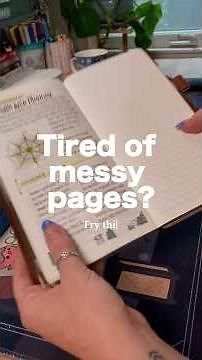 Easy Layout Trick for Aesthetic Journal Spreads #journal #journaling