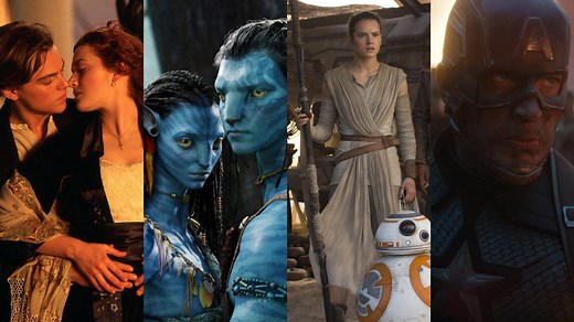 Las 100 películas más taquilleras de la historia