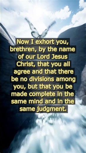 1 Corinthians 1:10