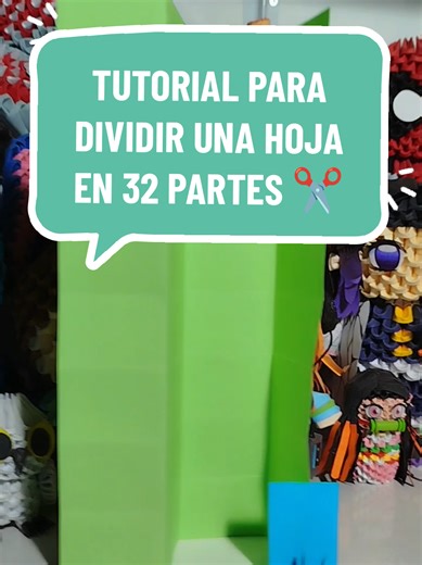 Tutorial de Origami: Divide una Hoja en 32 Partes