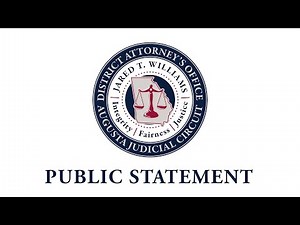 District Attorney statement on the violence in local schools, Josey shooting