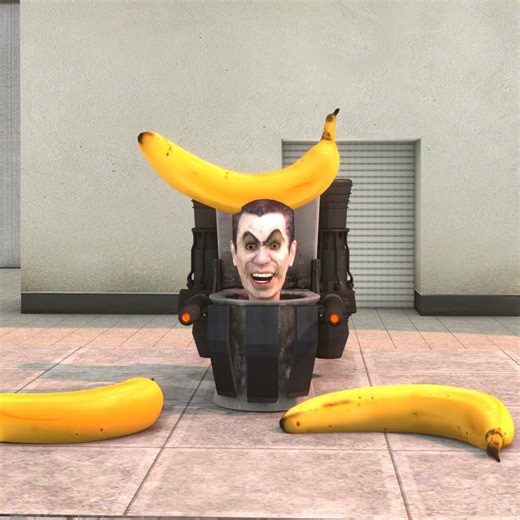 Titan Speaker teases Gman with lots of bananas