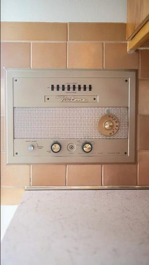 Inside our 1960 Mid-Century Modern kitchen.