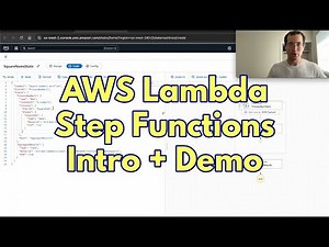 AWS Step Functions Tutorial | Lambda Map State Example (Square Numbers in Parallel)