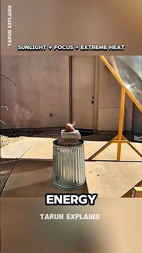 Solar Death Ray ☀️🔥 | How Sunlight Melts Rock
