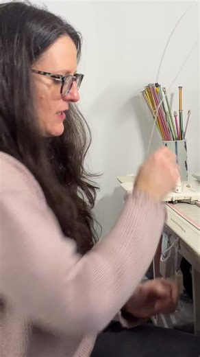 That “end-of-row loop” is the bane of every machine knitter’s existence! 🧶 Typically, it’s a simple case of tension or your yarn mast not keeping up. I’m sharing the fix for this AND a dozen other common machine mishaps in my brand-new YouTube tutorial! Don’t let your machine win; let’s get those edges perfect. ✨ #machineknitting #knittingtips #fiberarts #knittingmachine #lk150 | City Farmhouse Studio