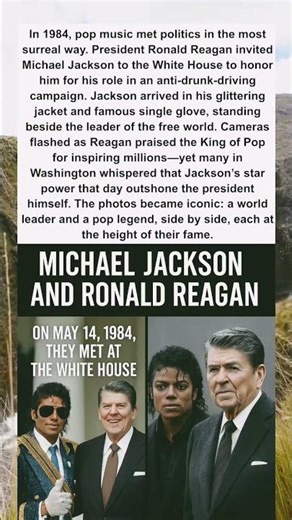 Michael Jackson & Reagan: A Moment in History