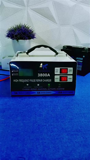 charger aki otomatis 3800A 12V/24V yg terbuat dari logam #chargeraki #chargerakiotomatis #chargeraki12v24v #casaki #casakiotomatis