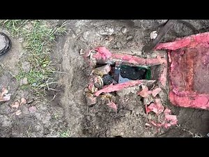 Septic System Repair - Replace D-box