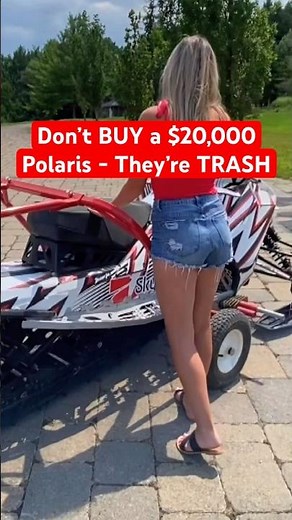 You Won't Believe What Happened to My $20,000 Polaris #polaris #snowmobile #fail