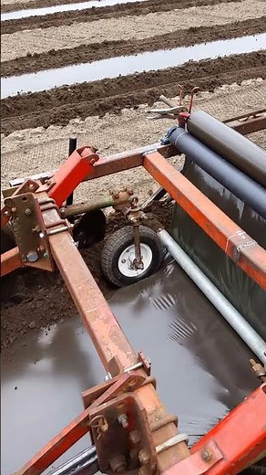 Homemade plastic mulch layer