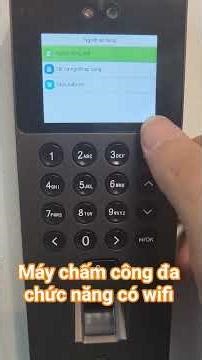 Máy chấm công khuôn mặt cho văn phòng, cửa hàng