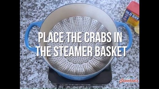 How to reheat steamed Maryland Blue Crabs! | Cameron's Seafood Online
