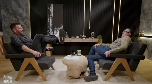 Adam Carolla and Dave Rubin Pretzel Themselves While Imitating Gavin Newsom’s ‘Deep’ Liberal Leg Cross