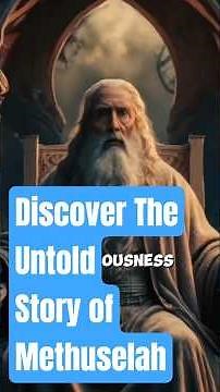 Discover The Untold Story of Methuselah.