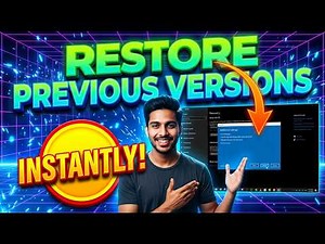 How to Restore Previous Versions in Windows 10 | Step-by-Step Guide