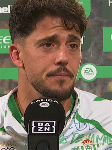 El Real Betis es una familia y Pablo Fornals sueña cin jugar la Champions💚