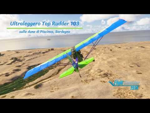 [MSFS 2024] Ultraleggero Top Rudder 103 sulle dune di Piscinas, Sardegna