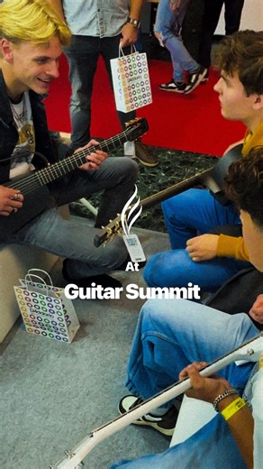 ENYA MUSIC | Creators and players from around the world discovered Enya’s innovative guitars at Guitar Summit 2025 🎸 Every reaction tells a story of... | Instagram