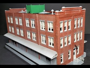 Walther's HO Scale REA Building Project Part2. Adding LED Lighting, Completion of Construction.
