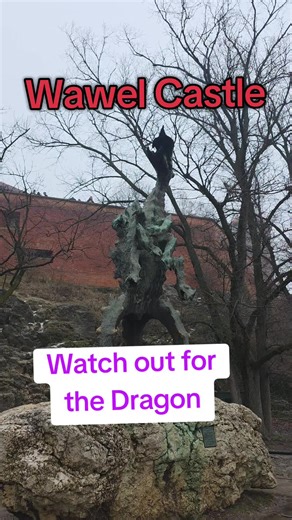 The Dragon That Breathes Fire Under Wawel Castle 🐉🔥 Hidden beneath Wawel Castle in Kraków lives a legend… and yes, it actually breathes fire. 🐉🔥 One of Poland’s most famous myths brought to life — don’t blink or you’ll miss it. Would you wait around to see it breathe fire? 😏 #WawelDragon #KrakowPoland #WawelCastle #TravelTikTok #HiddenGems