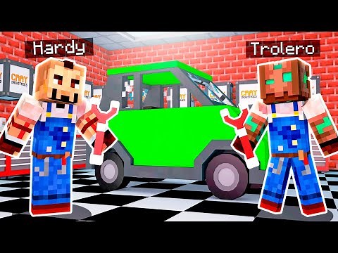 ABRIMOS un TALLER DE COCHES en MINECRAFT 😱🚗 MINECRAFT ALEATORIO