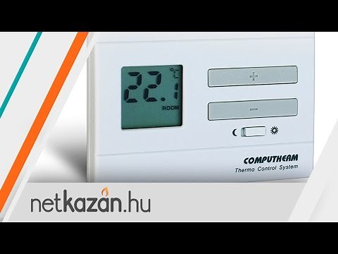 Computherm Q3RF - Az üzembe helyezett termosztát használata - Netkazán Webáruház