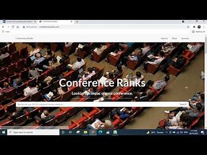 How to check Ranking of IEEE Conference Papers? | How to find Ranking of Conference ?