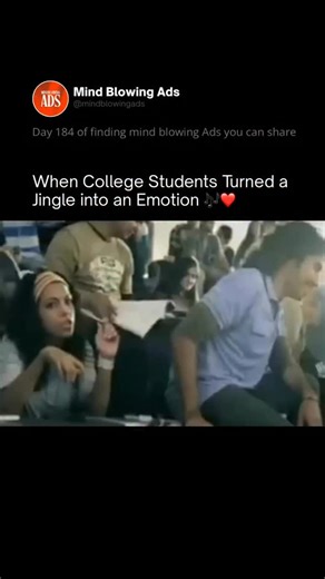 Mind Blowing Advertising | Marketing on Instagram: "This Airtel ad featuring college students singing together became an instant classic. No dialogues. No sales pitch. Just a soulful tune that made us all hum — “Har ek friend zaroori hota hai.” A perfect blend of friendship, youth, and connection — Airtel truly knew how to touch hearts. Follow @Mindblowingads for more iconic and creative ads. #Mindblowingads #AirtelIndia #AirtelAd #IconicAds #CollegeLife #FriendshipGoals #HarEkFriendZarooriHotaH