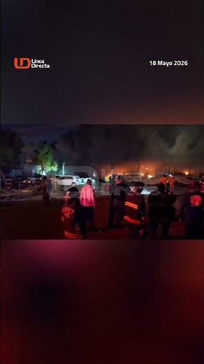 🔥🚍 Se incendia terminal de camiones en Concordia; fuego alcanza bodega de alfalfa ⚠️