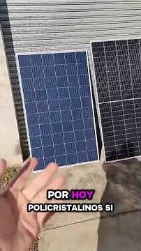 Monocrystalline or Polycrystalline Solar Panel? ☀️ The difference is huge