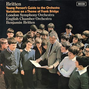 Britten - London Symphony Orchestra / English Chamber Orchestra – Young Person's Guide To The Orchestra / Variations On A Theme Of Frank Bridge (Label Variant, Vinyl)